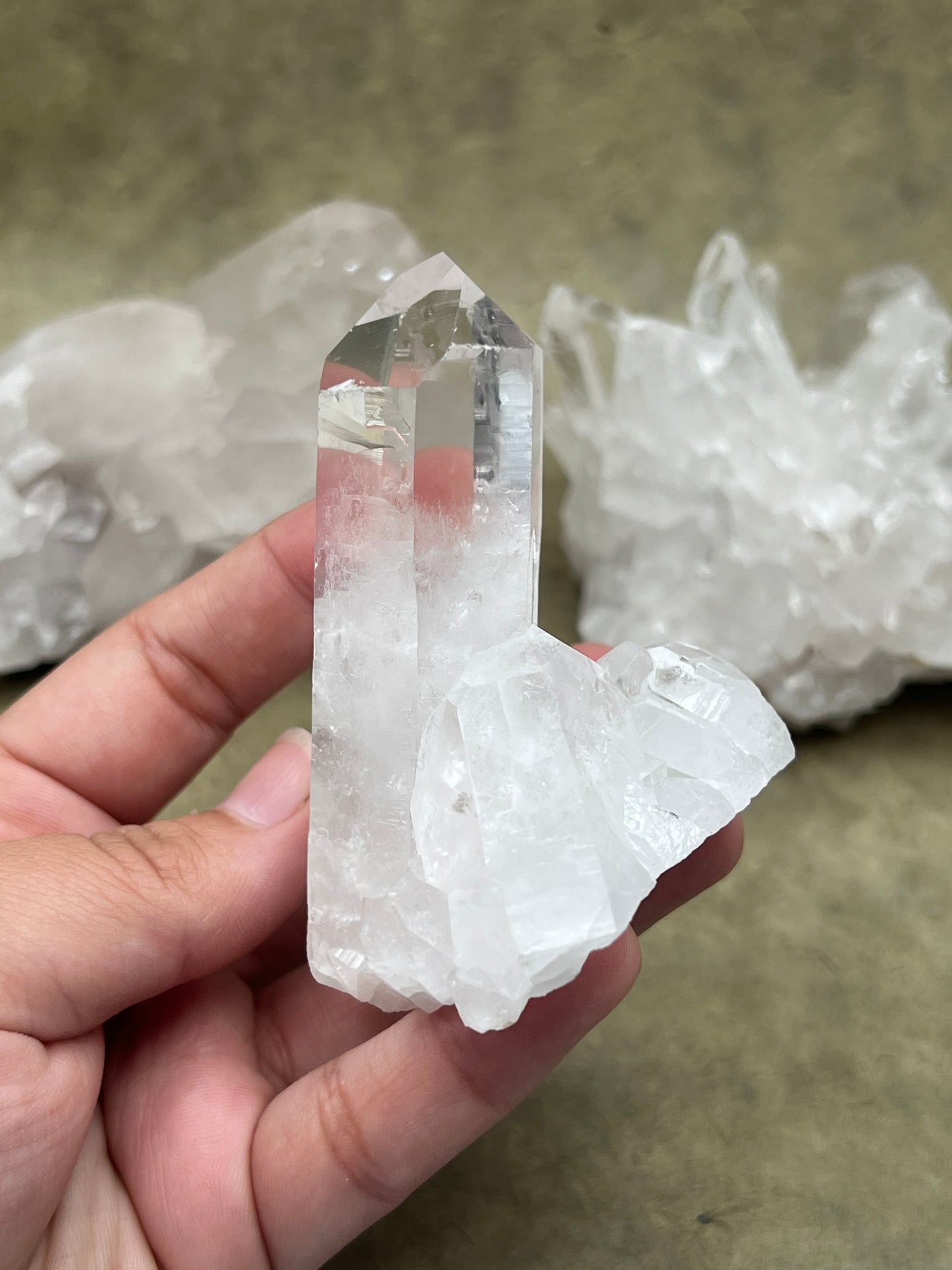 Clear Quartz Clusters
