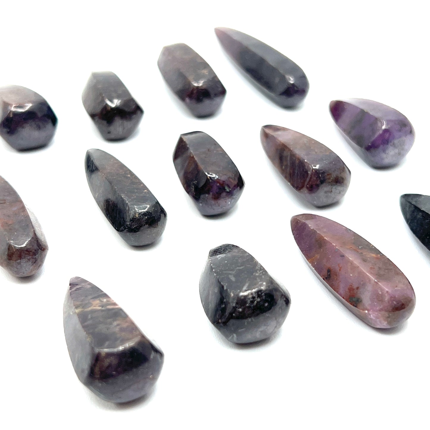Polished Star Ruby Wands