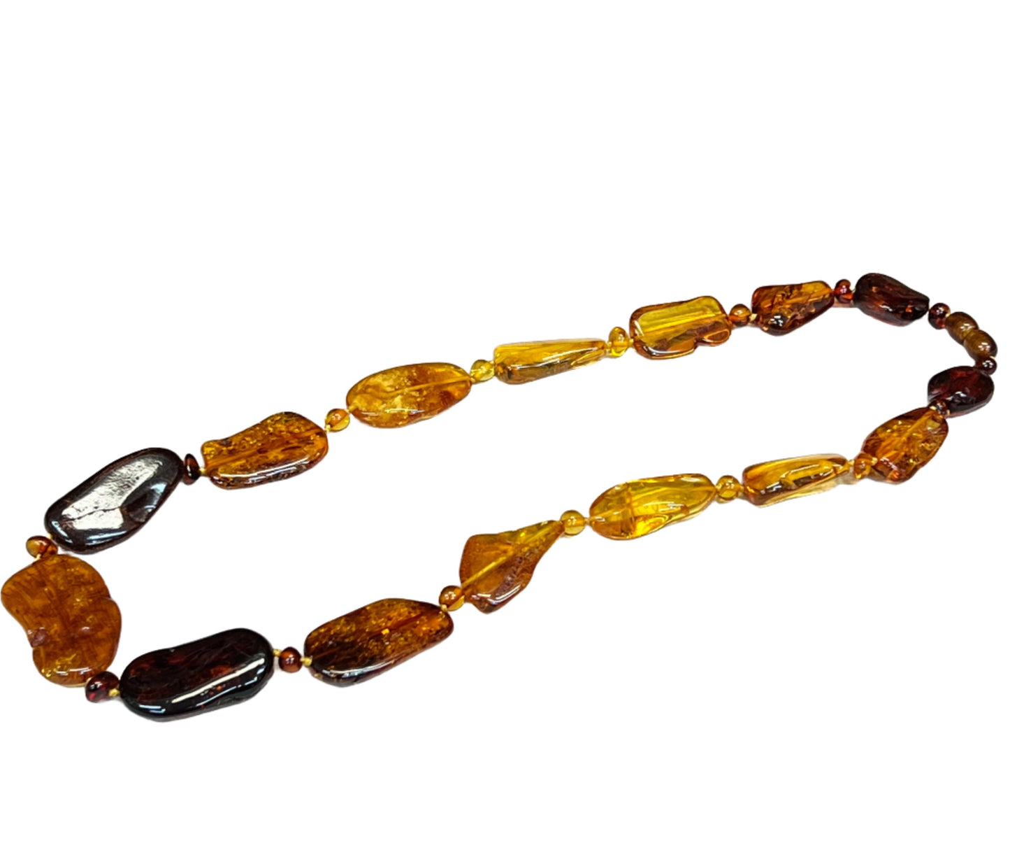 Polished Multi Amber Necklaces