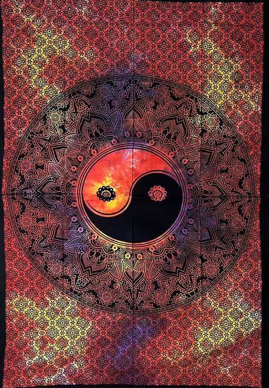 Yin & Yang Mandala Tapestries | 2 Colors