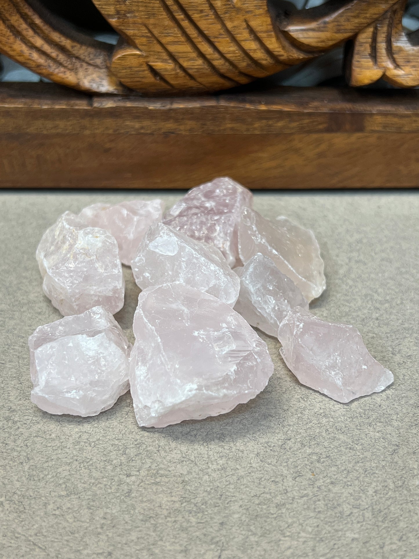 Small Raw Rose Quartz Chunks