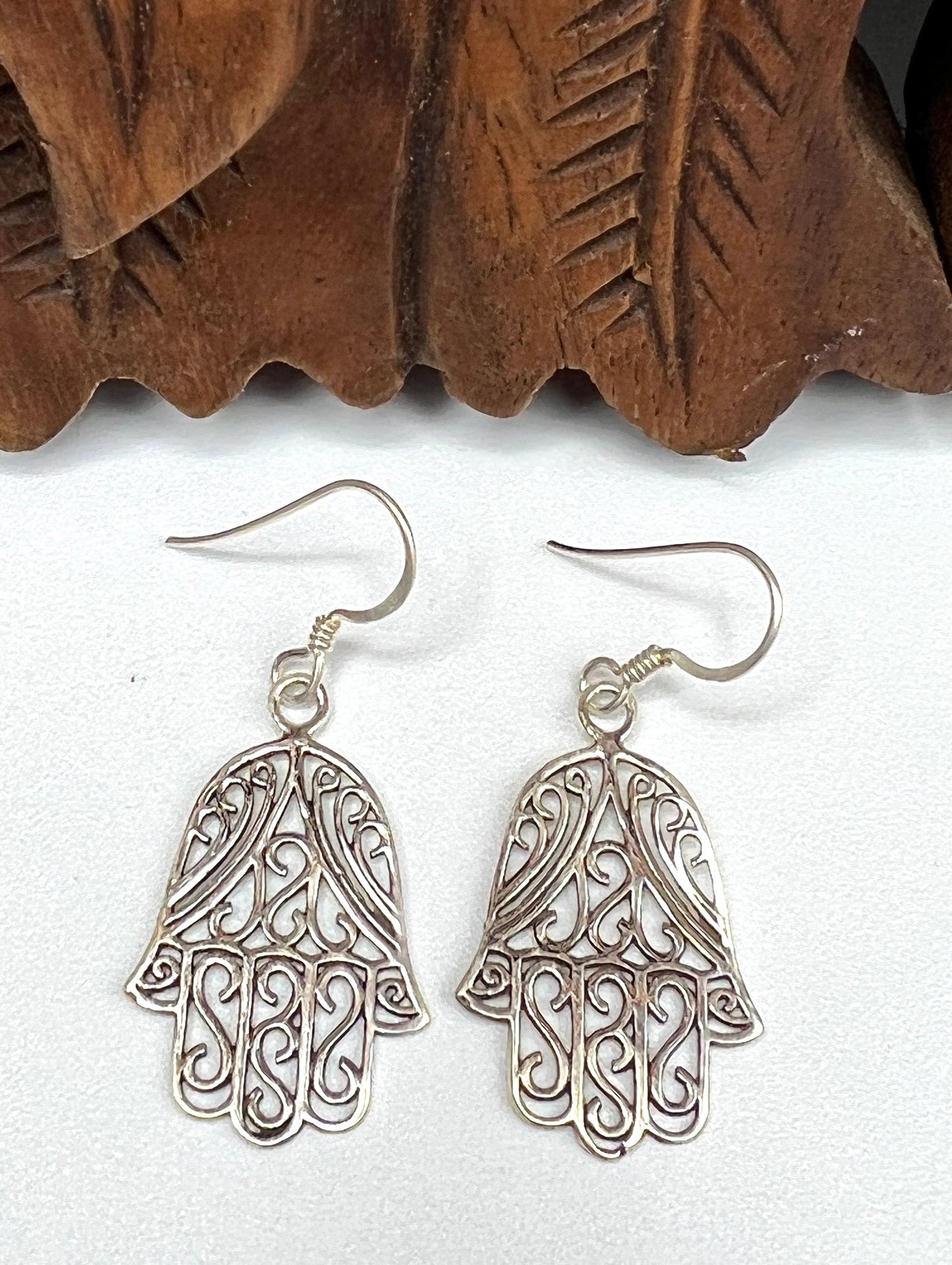Hamsa Earrings