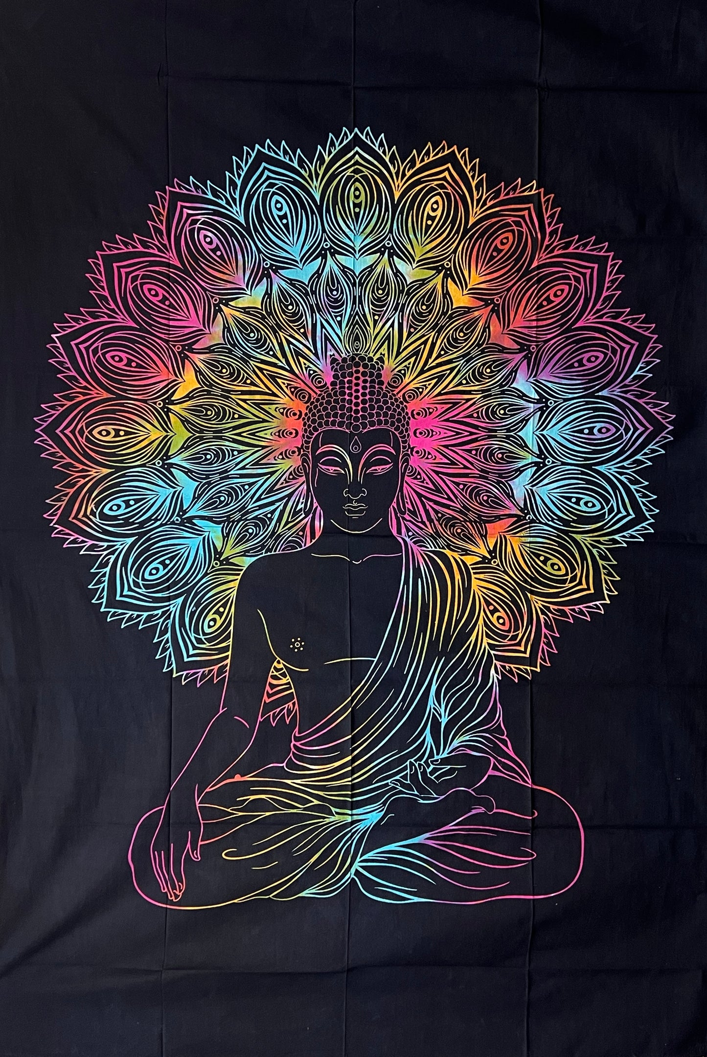 Buddha Peacock Tapestries Wall Hangings | 3 Colors