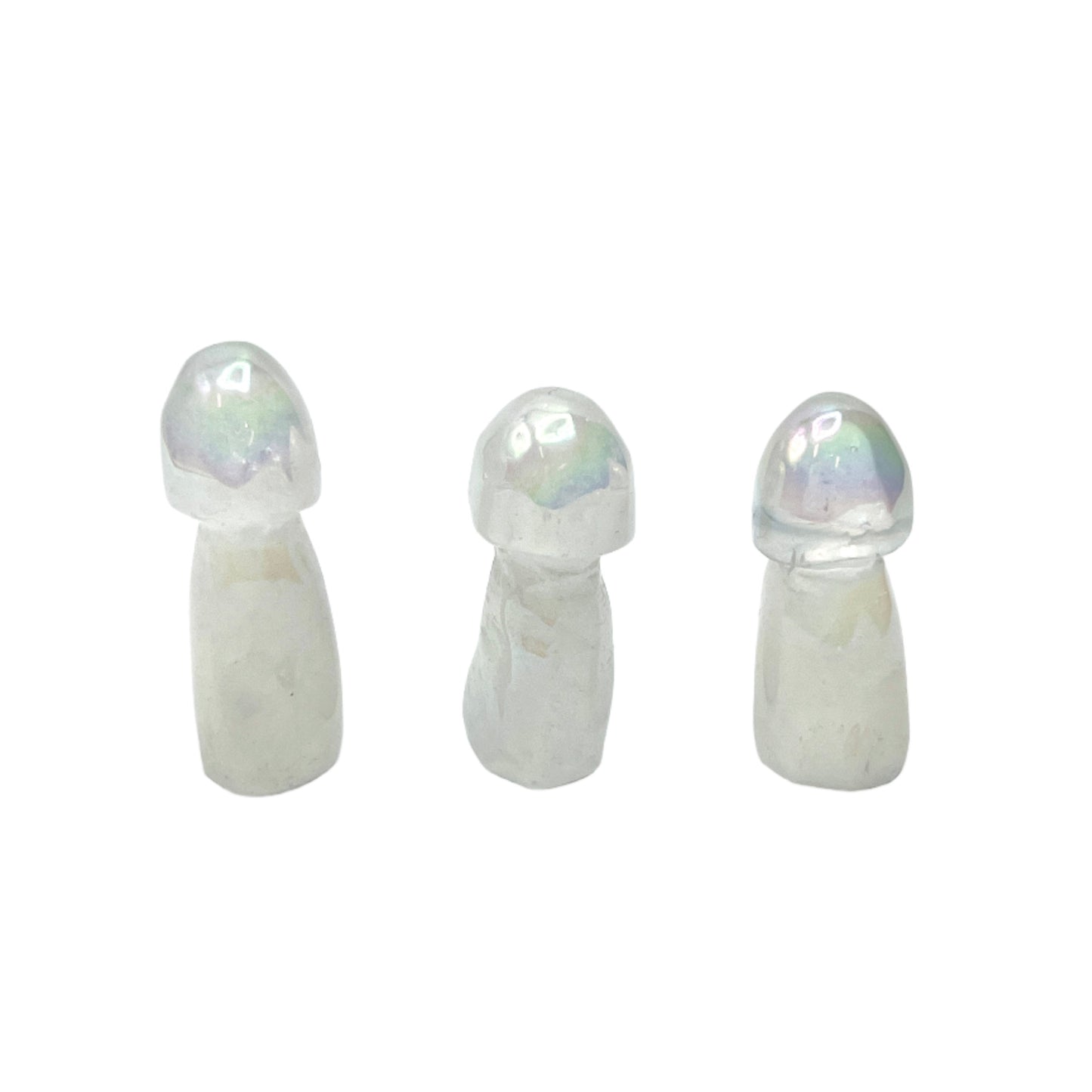 Electroplated Quartz Mushroom