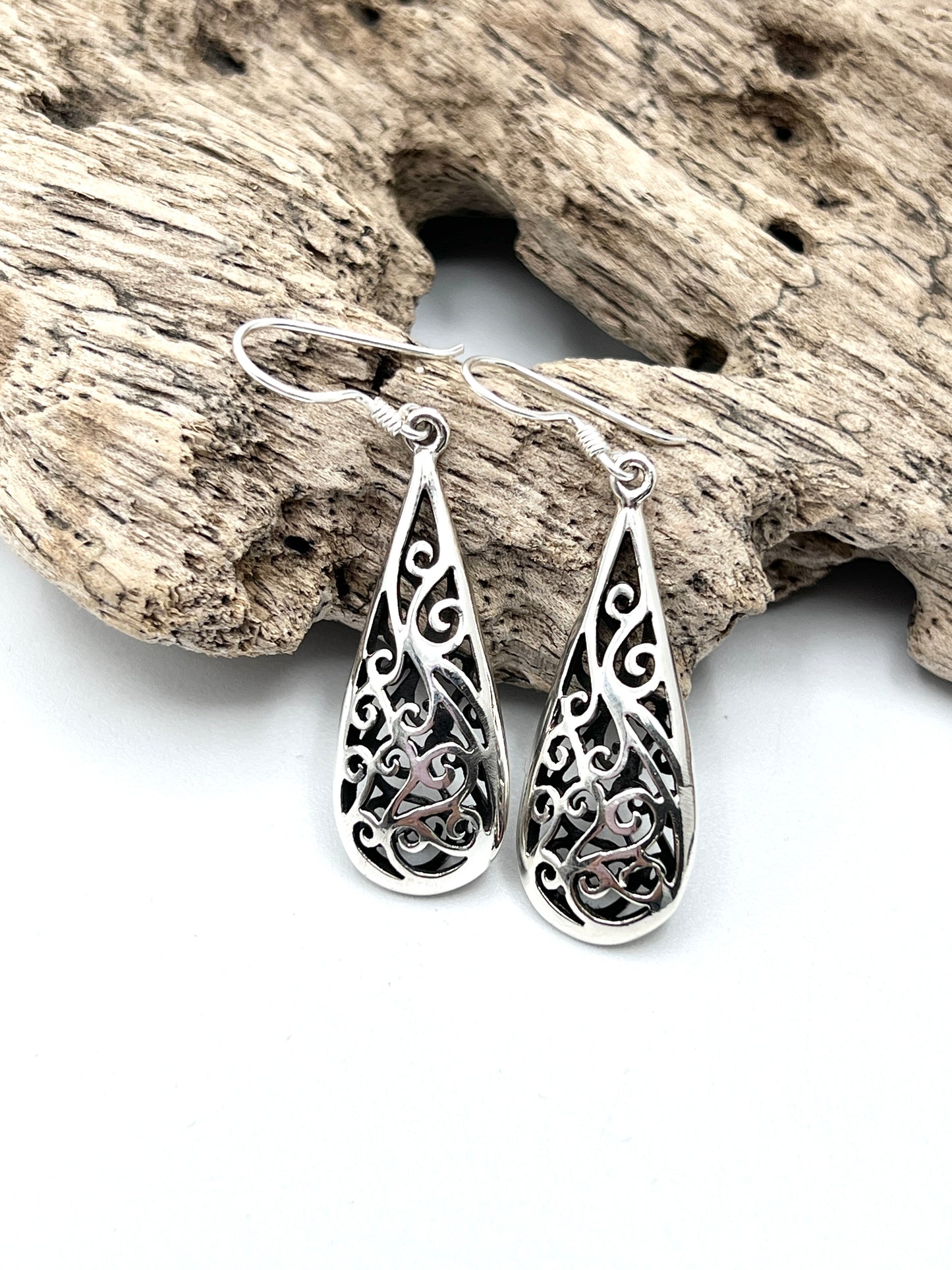 Filigree Swirl Earrings
