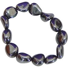 Stretchy Tumbled Chunk Stone Bracelet