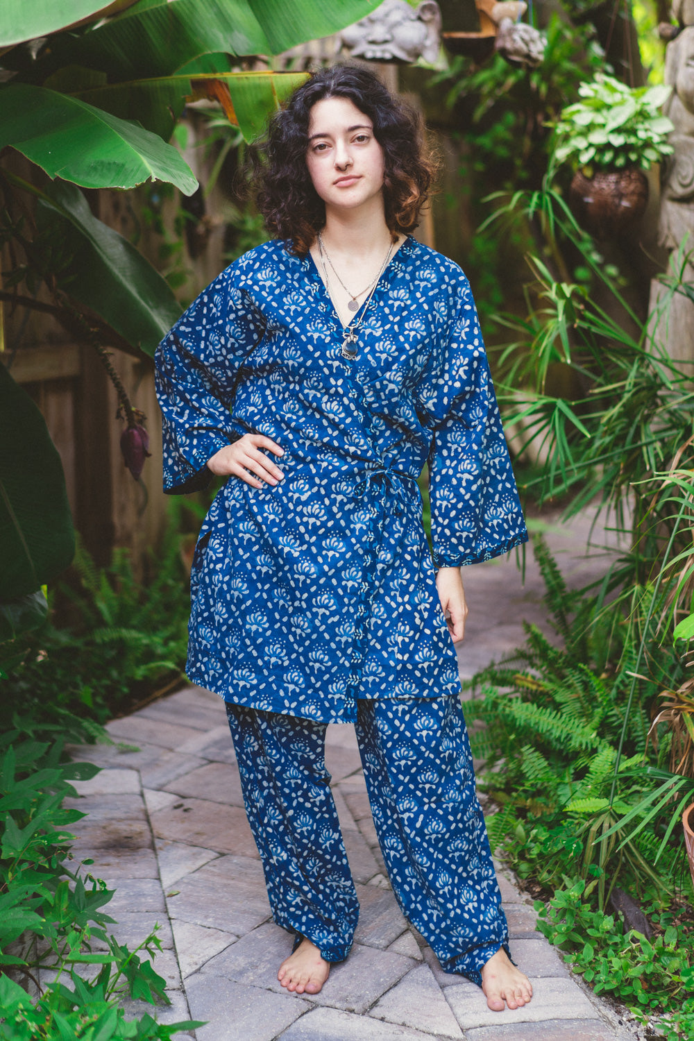 Block print Harem Pants