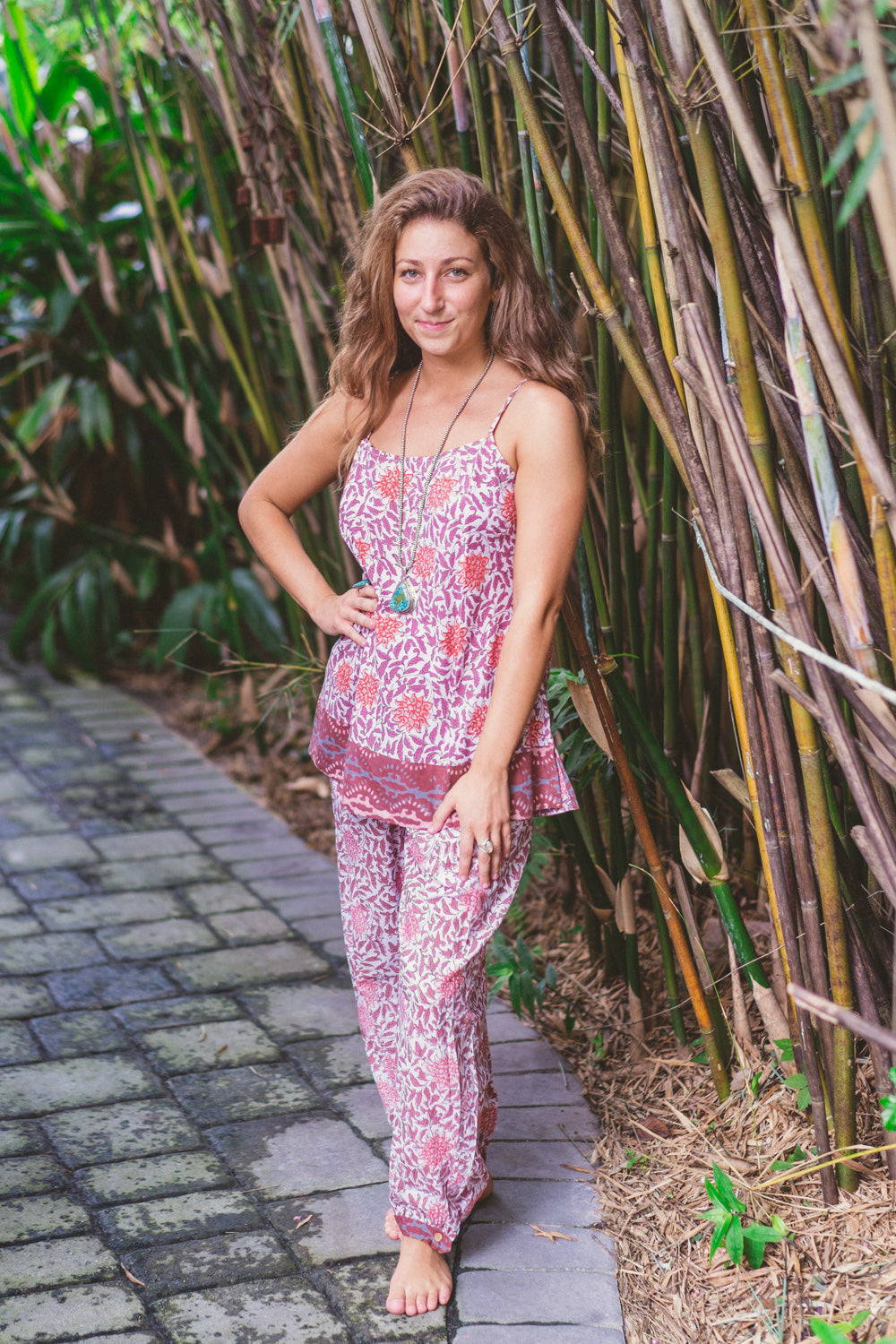Block print Harem Pants