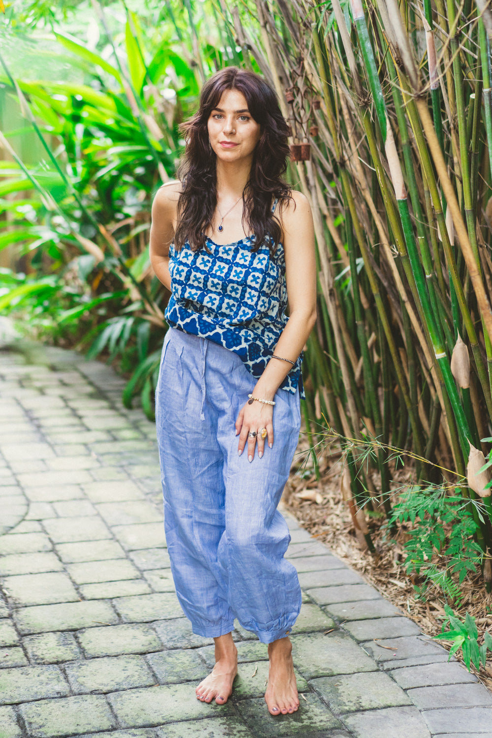 Linen Harem Pants
