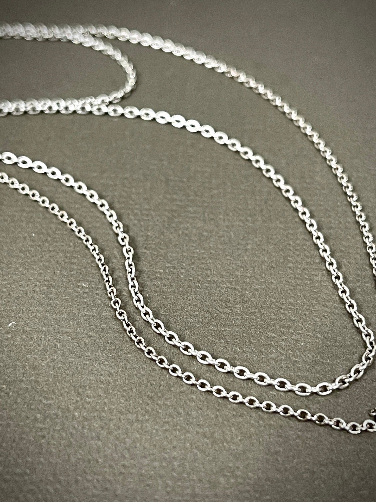 1.2mm Sterling Cable Chains - 16"-22"