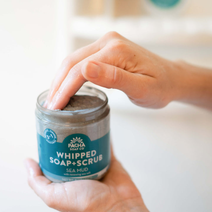 Pacha Sea Mud Whipped Soap + Scrub