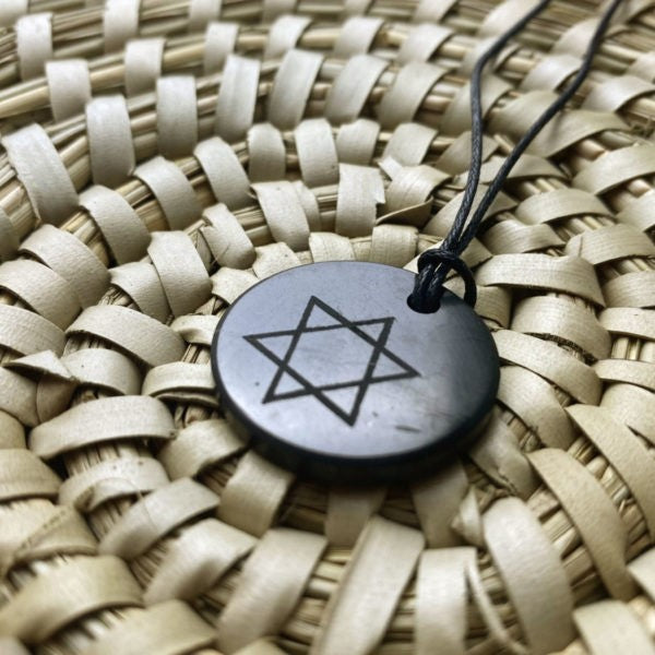 Shungite Engraved Pendants