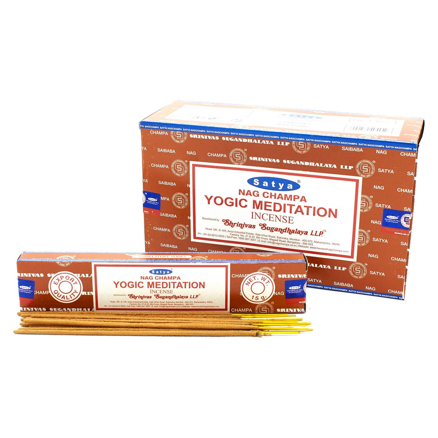 Satya Yogic Meditation Incense 15 Grams