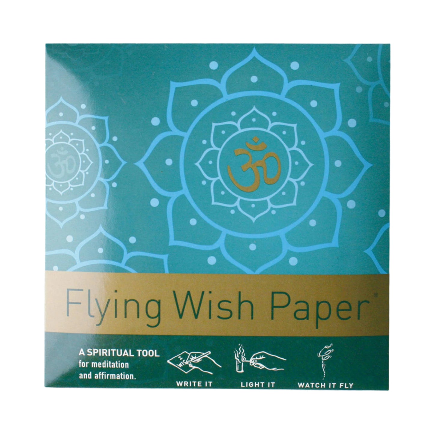 GOLDEN OM Wish Paper Kit