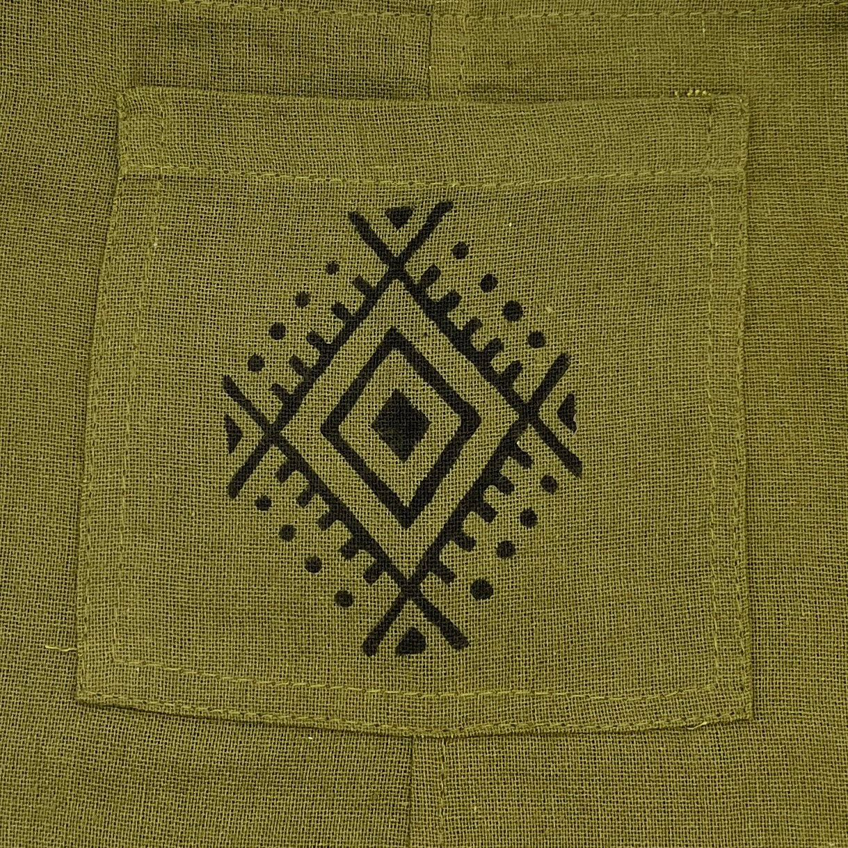 Desert Rose Block Print Overalls