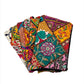 Rectangle Recycled Hand Embroidered Rajasthani Zipper Bag | Tassel