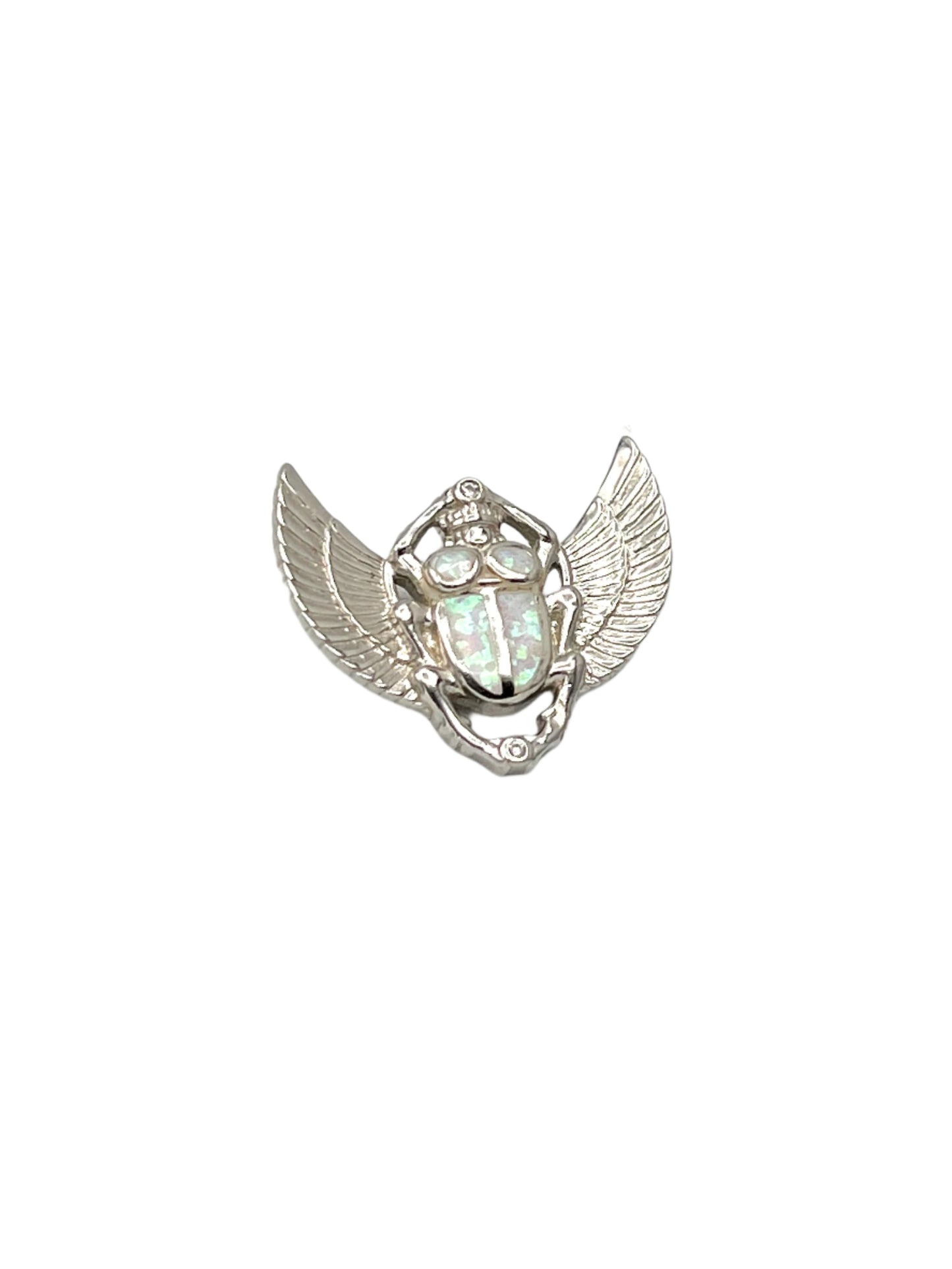 Silver Scarab Pendants