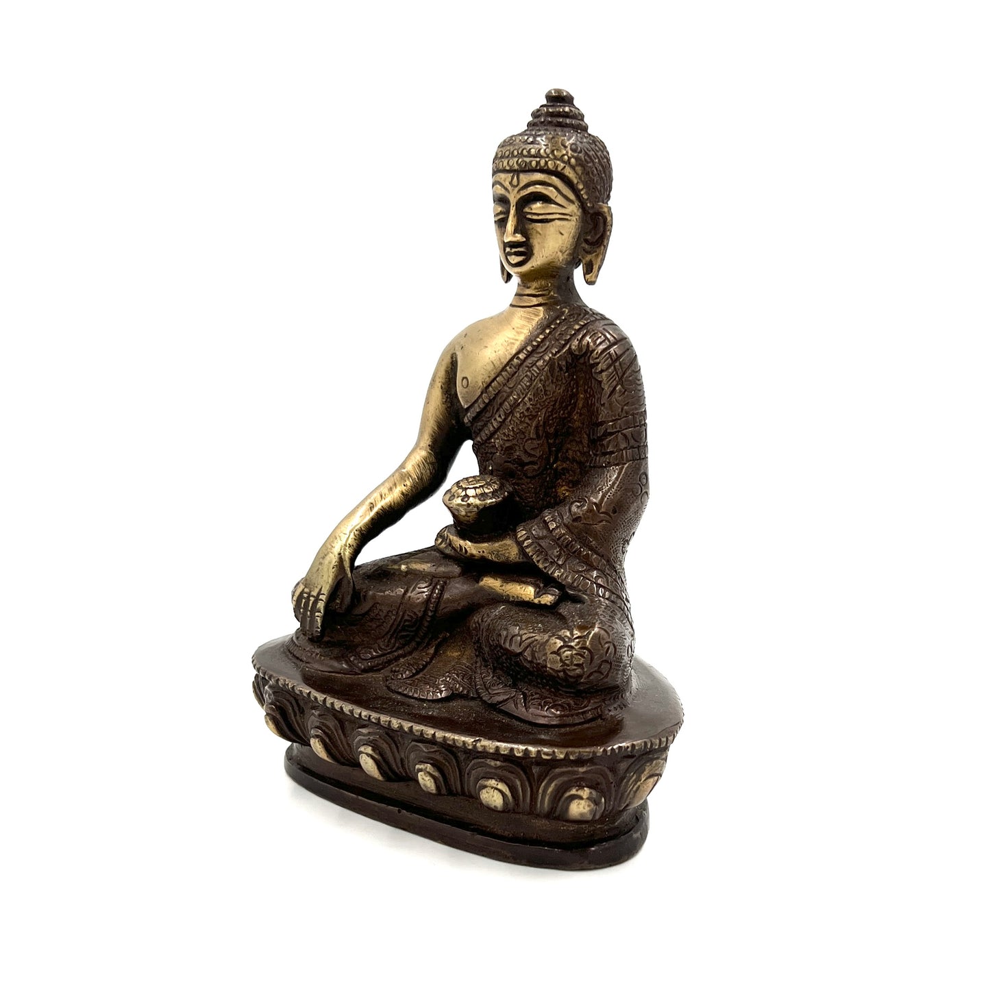 Hand Finished Brass Medicine Buddha Statues