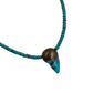 Silver Turquoise Tooth Necklace