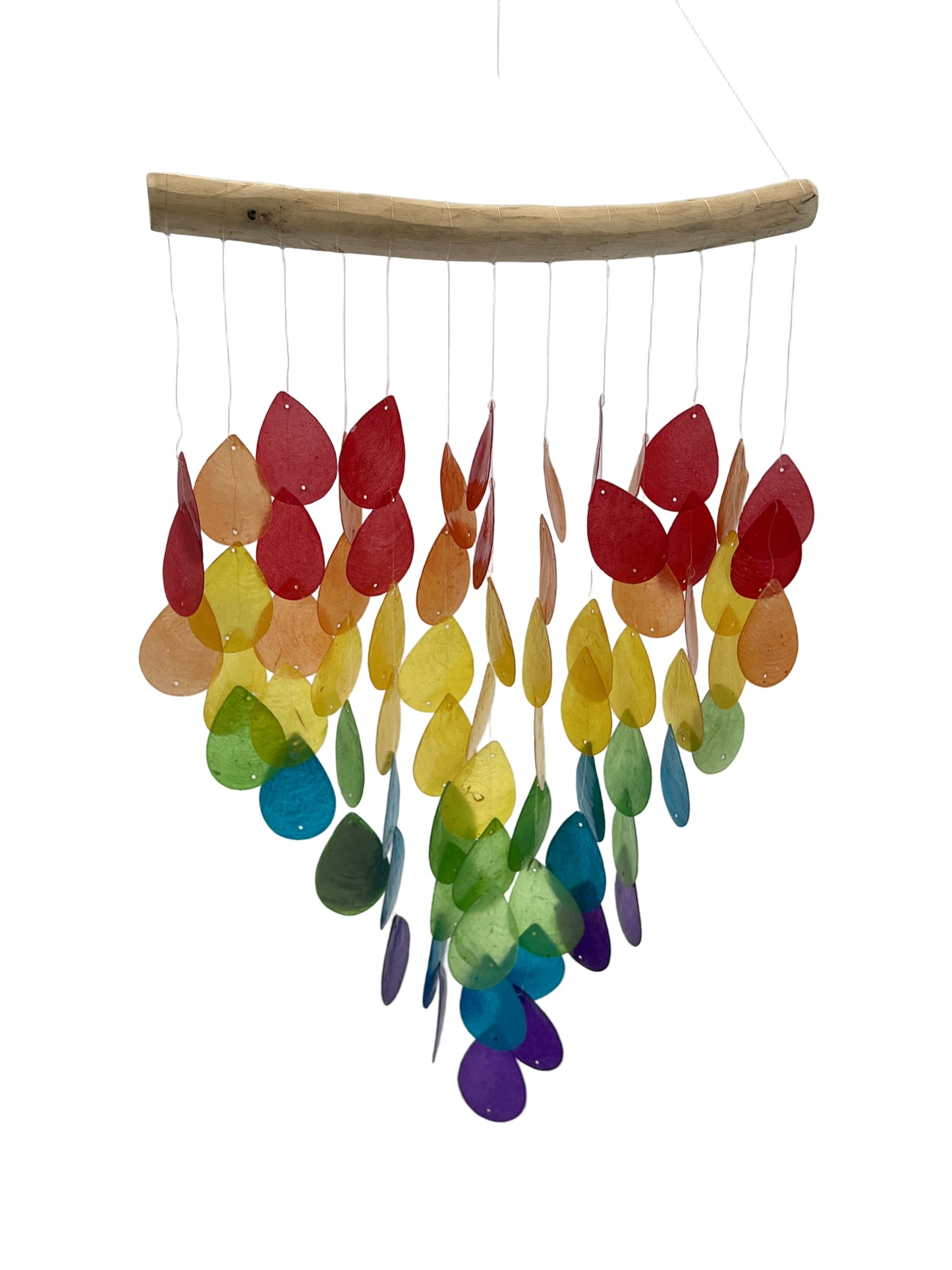 Rainbow Shell Wind Chimes