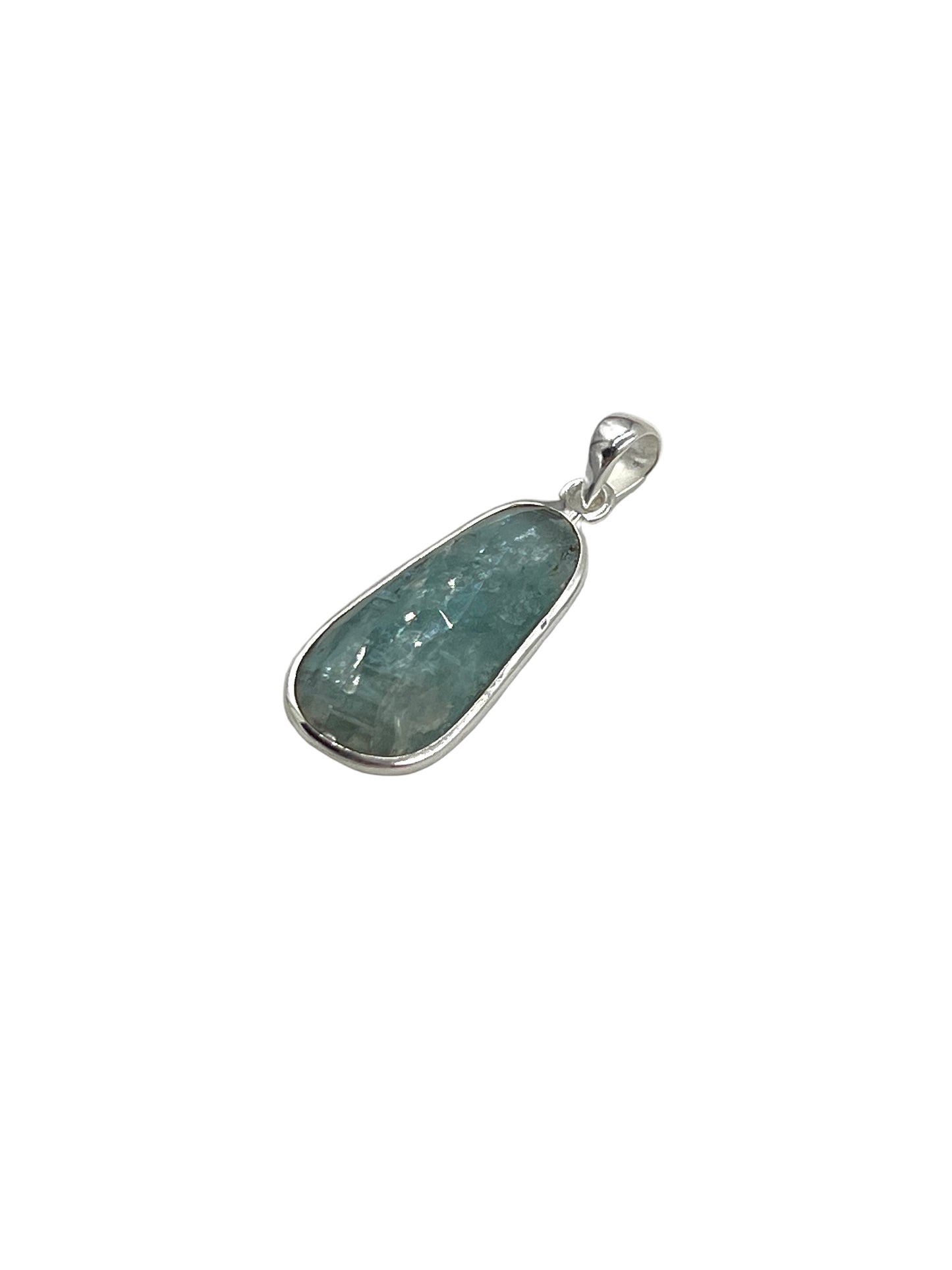 Teal Kyanite Pendants