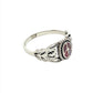Sterling Silver Shell Peace Ring