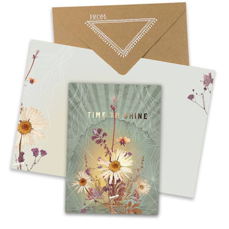 Greeting Card, Time to Shine