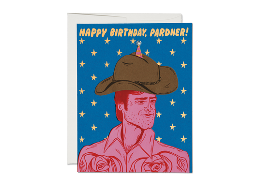 Birthday Pardner Birthday card