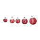 Sterling Silver Red Coral Circle Pendants