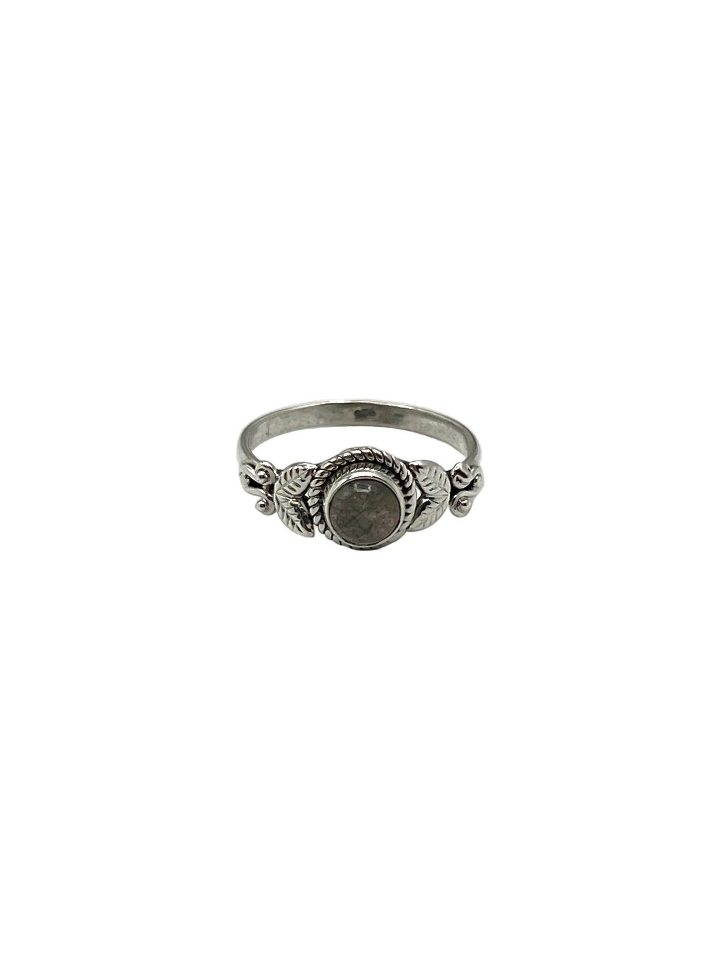 Leaf Filigree Gemstone Rings