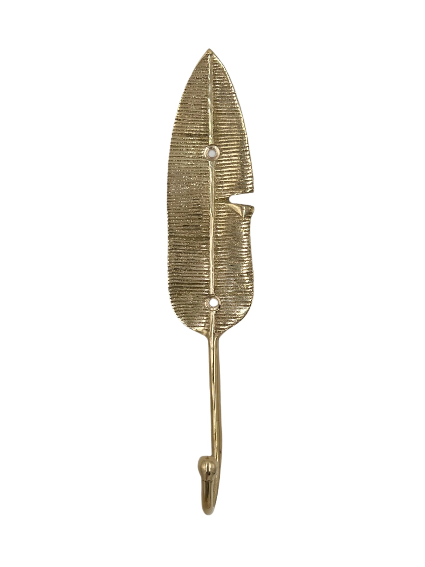 Bronze Feather Wall Hook