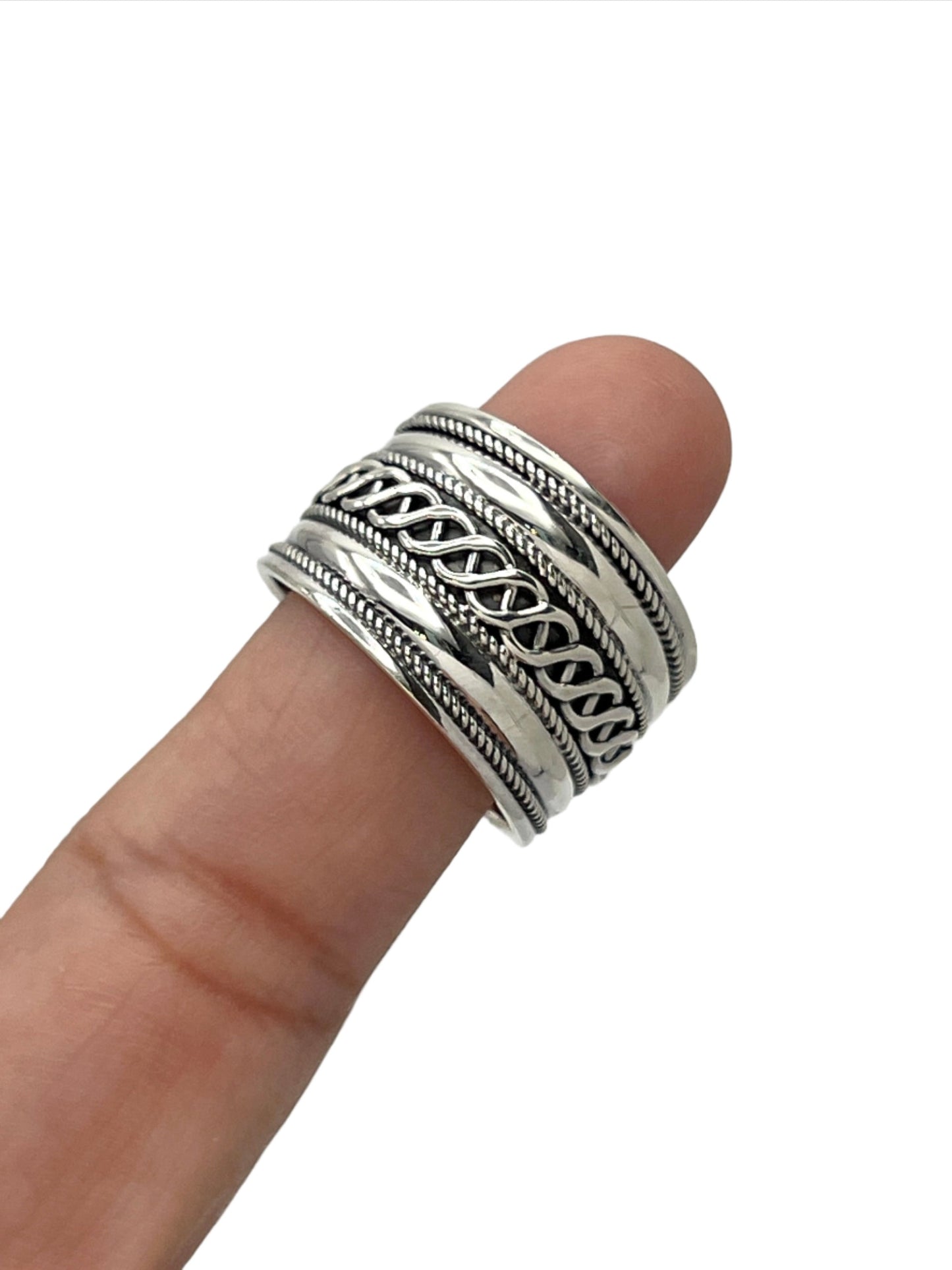 Sterling Silver Celtic Braided Ring