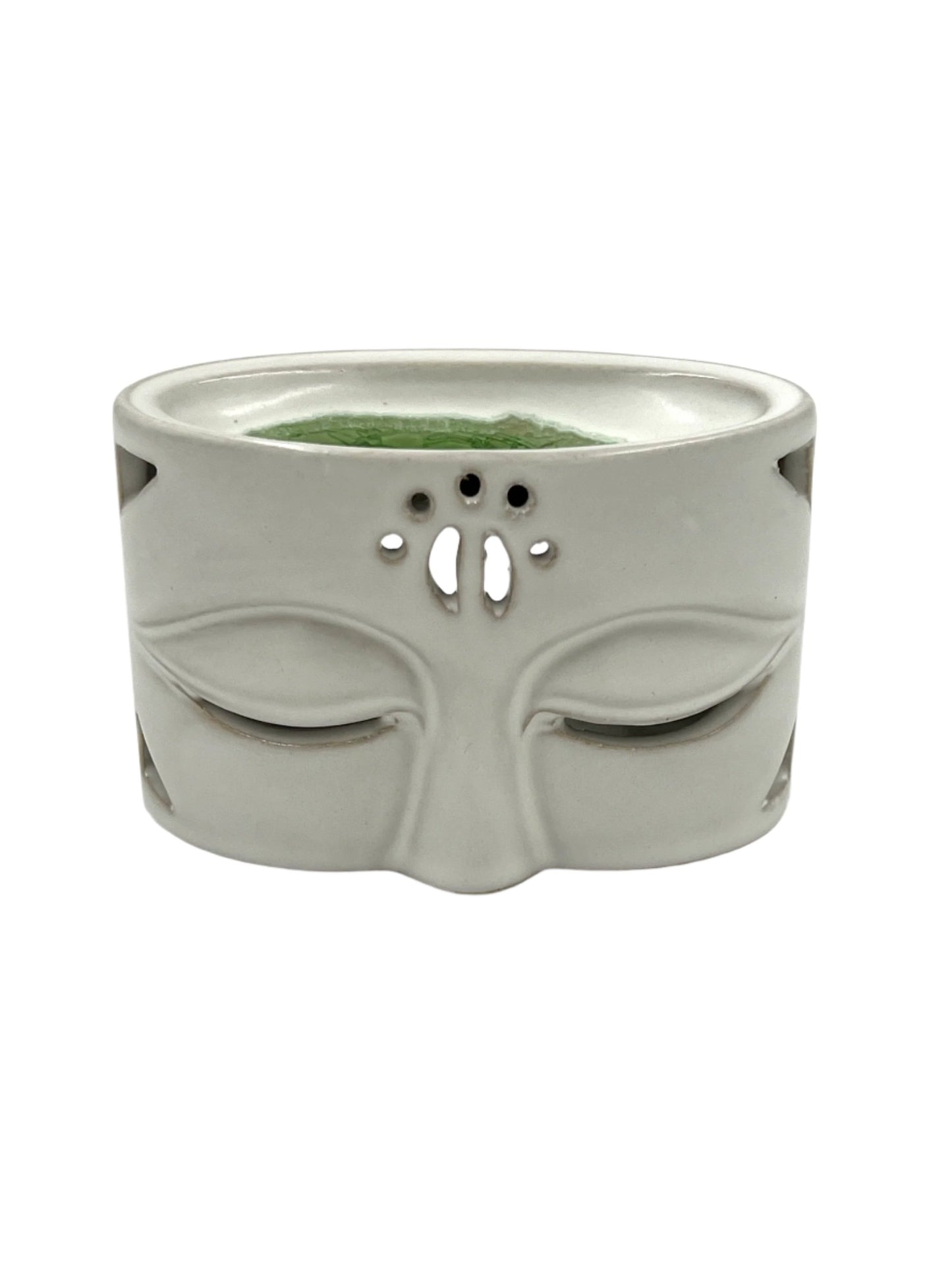 Ceramic Buddha Eyes Aromatherapy Oil Warmer