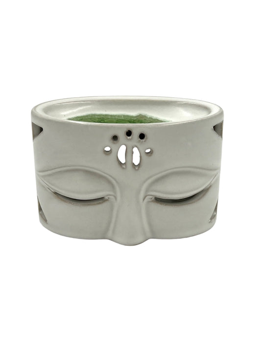 Ceramic Buddha Eyes Aromatherapy Oil Warmer