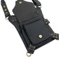 Festival Leather & Metal Waist/Thigh Holster Bag