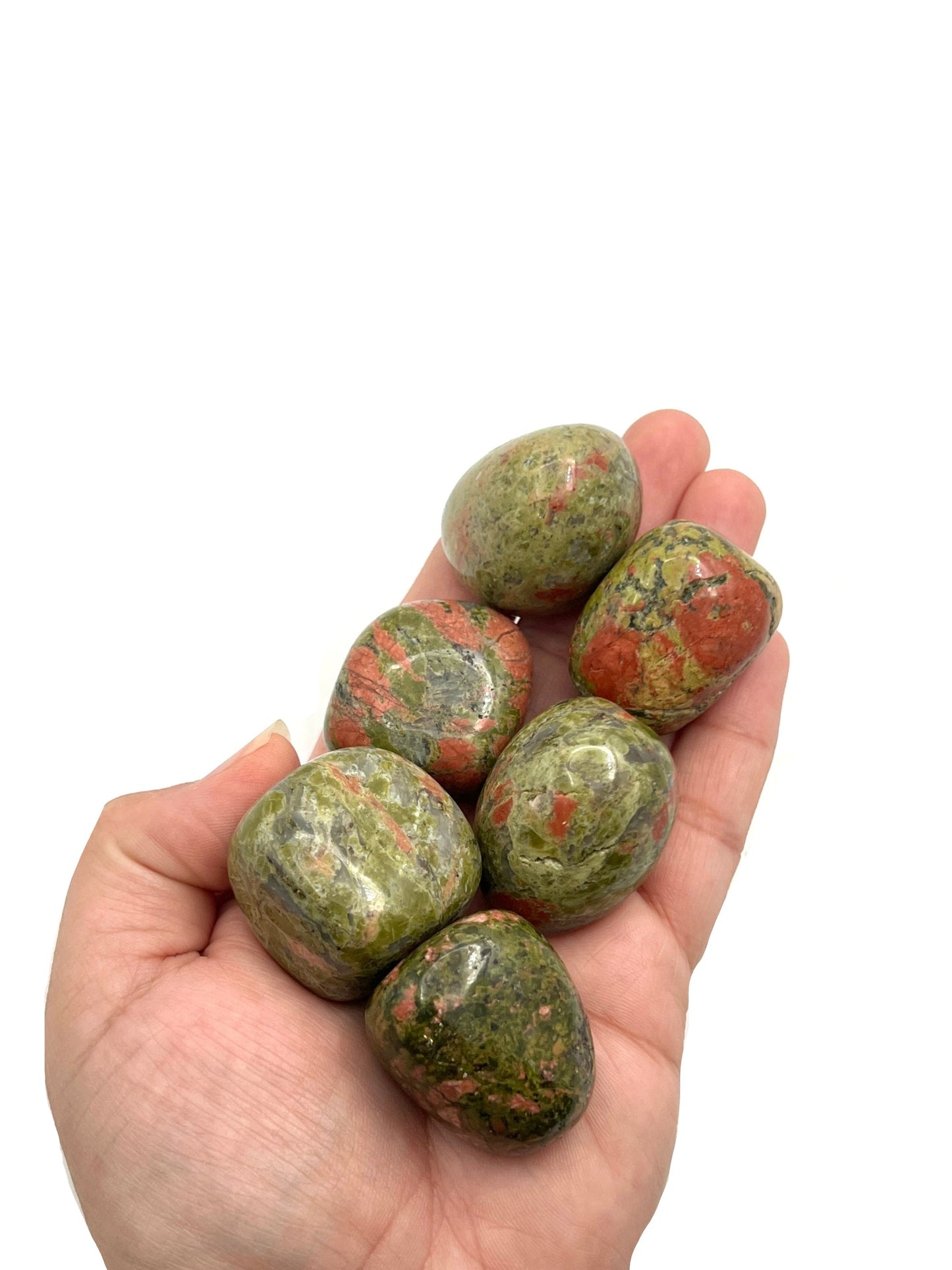Unakite Tumbled Nuggets