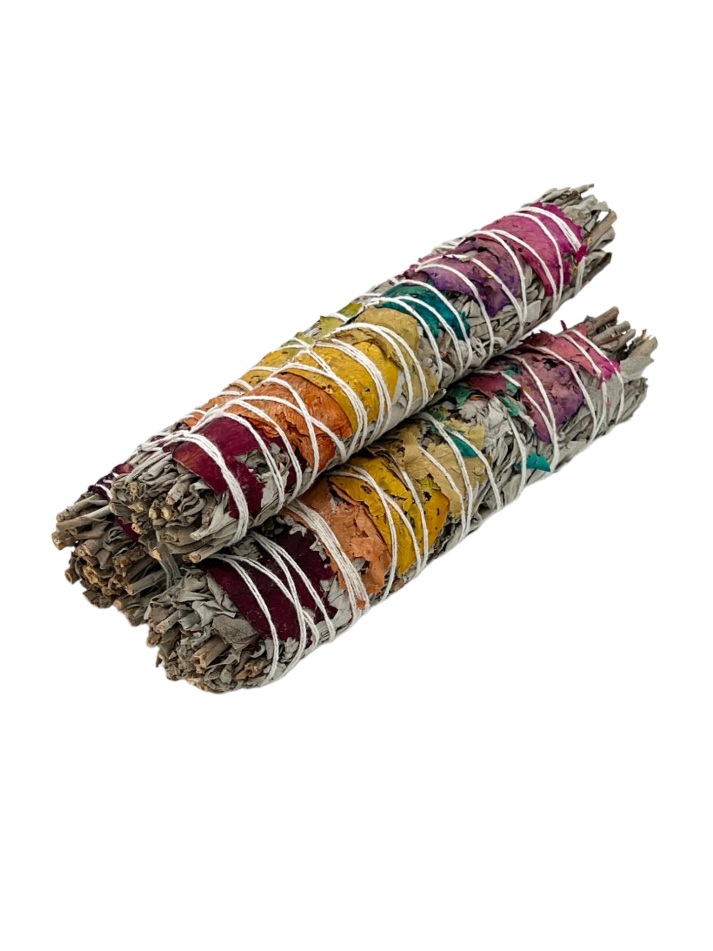 6" Chakra Rose Sage Bundle