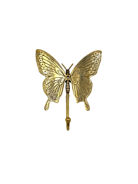 Bronze Butterfly Wall Hook