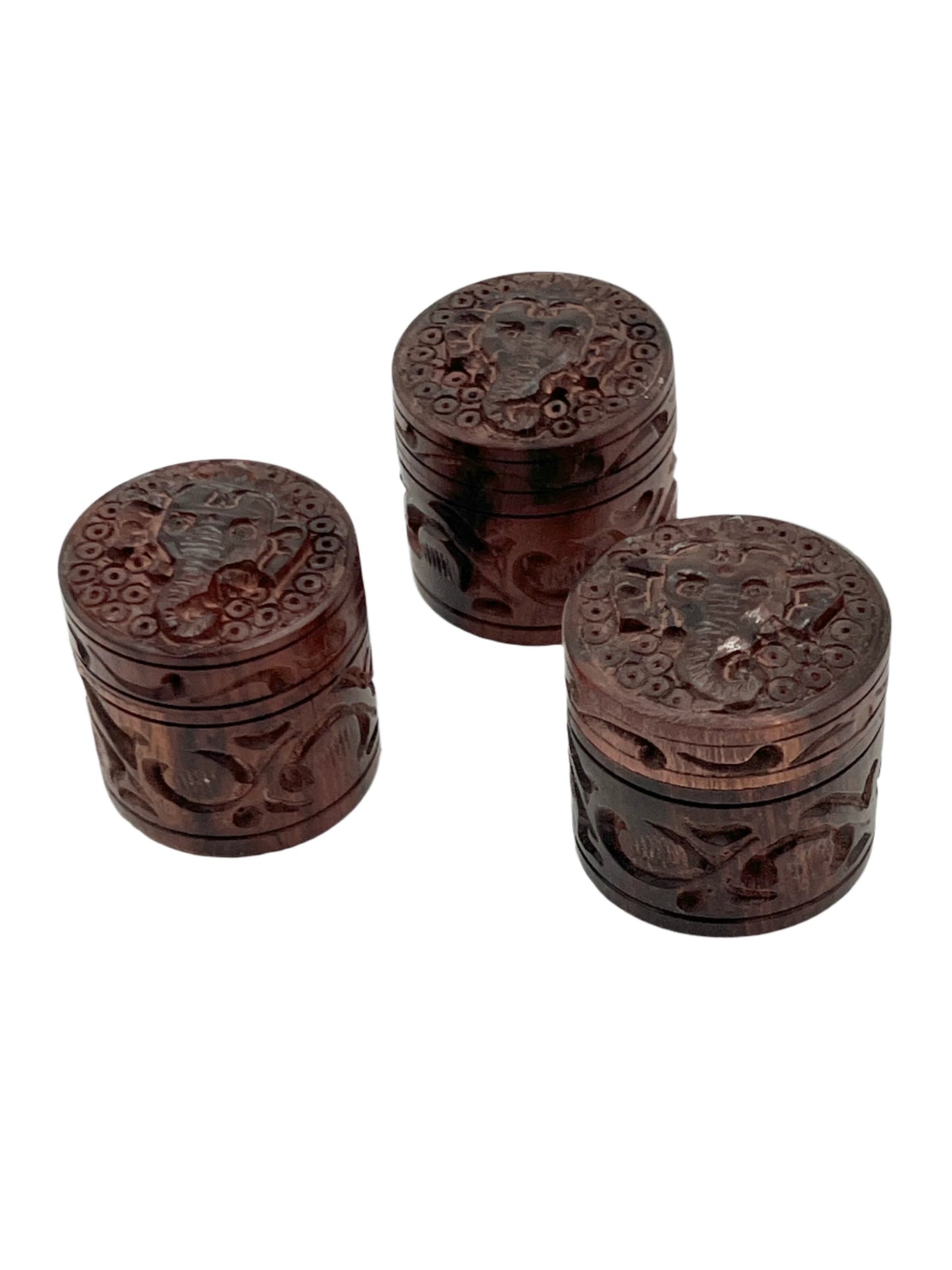 Small Rosewood Ganesh Boxes