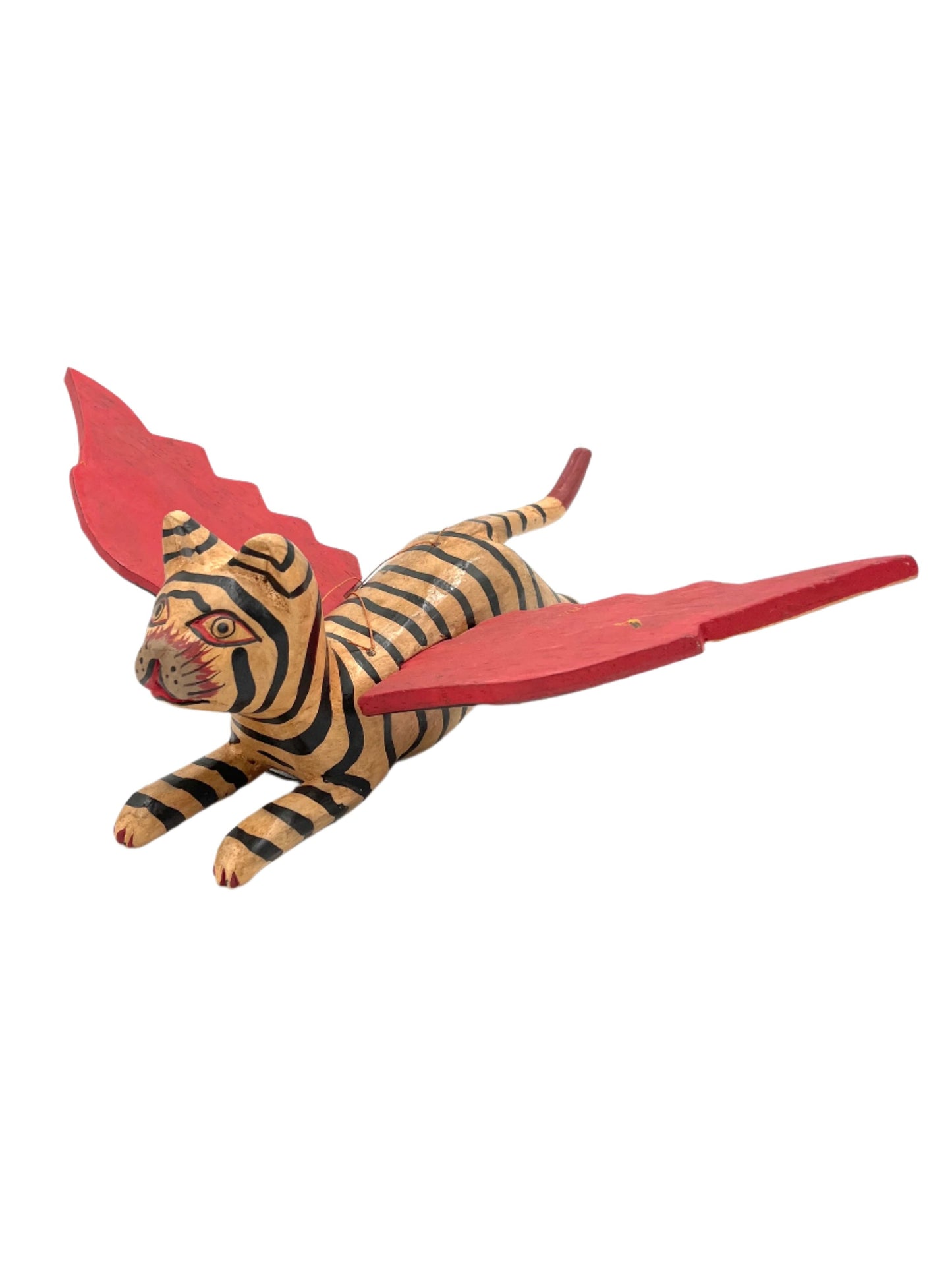 Flying Striped Tan Kitty Spirit Chaser