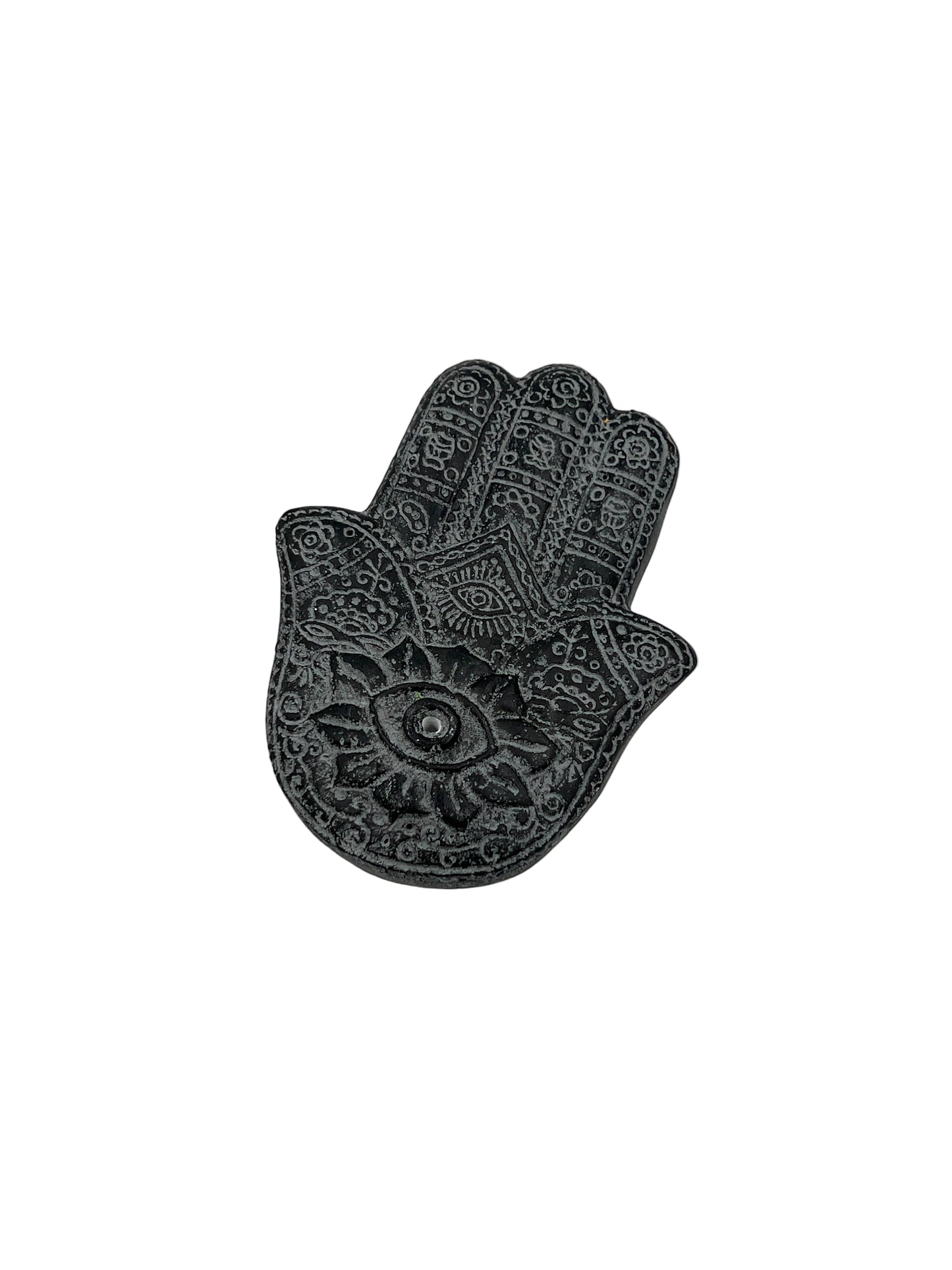Resin Hamsa Incense Burner