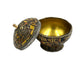 Mini Mosaic Indian Metal Jar