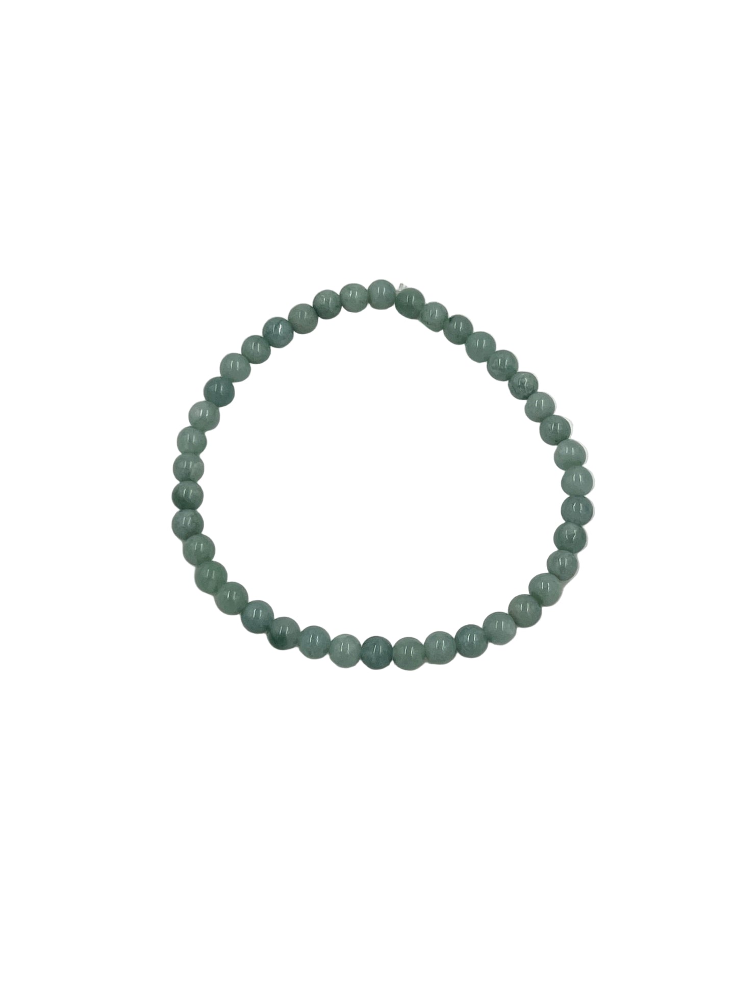 Jade Beaded Stretchy Bracelets