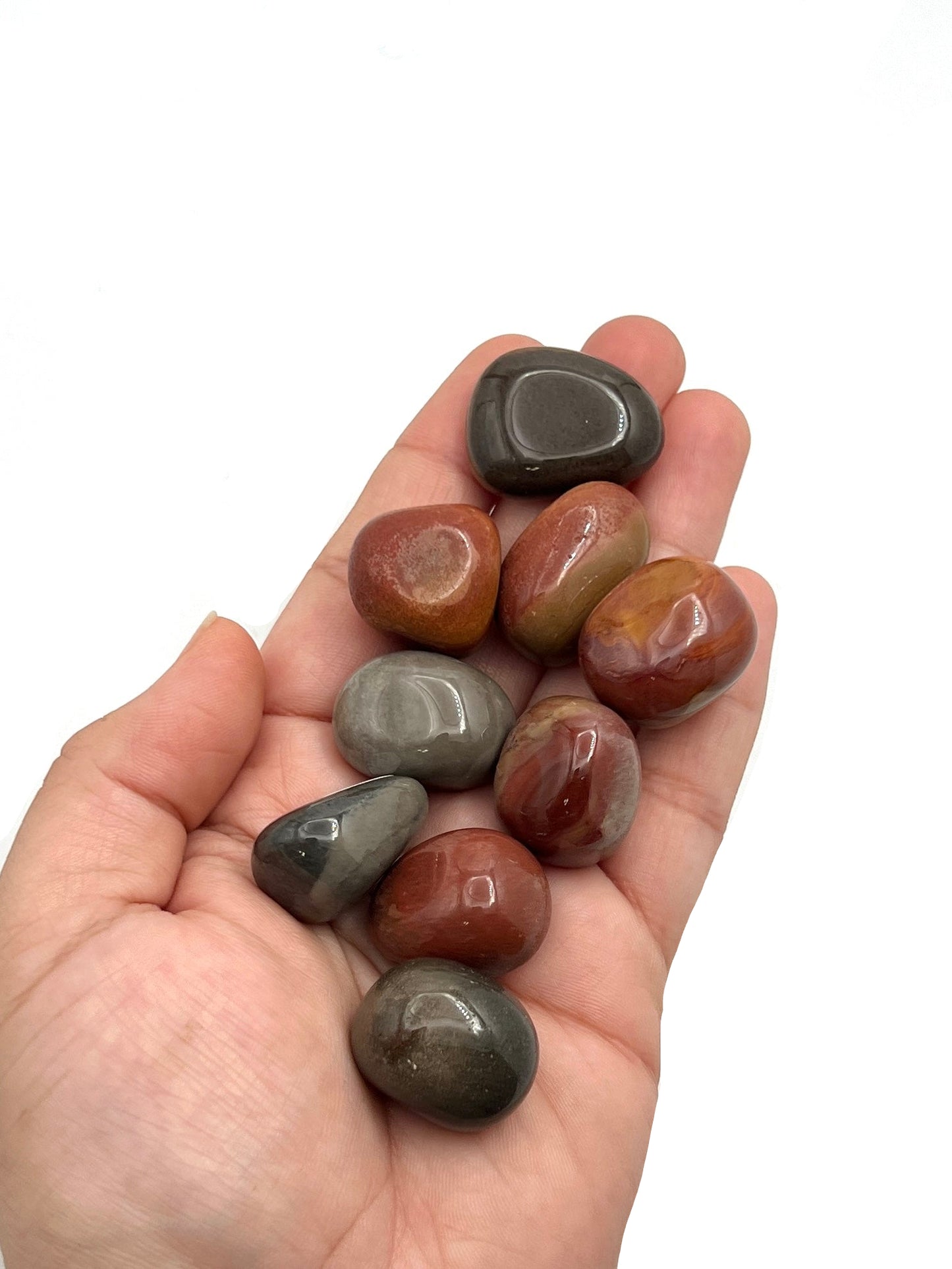 Polychrome Jasper Tumbles