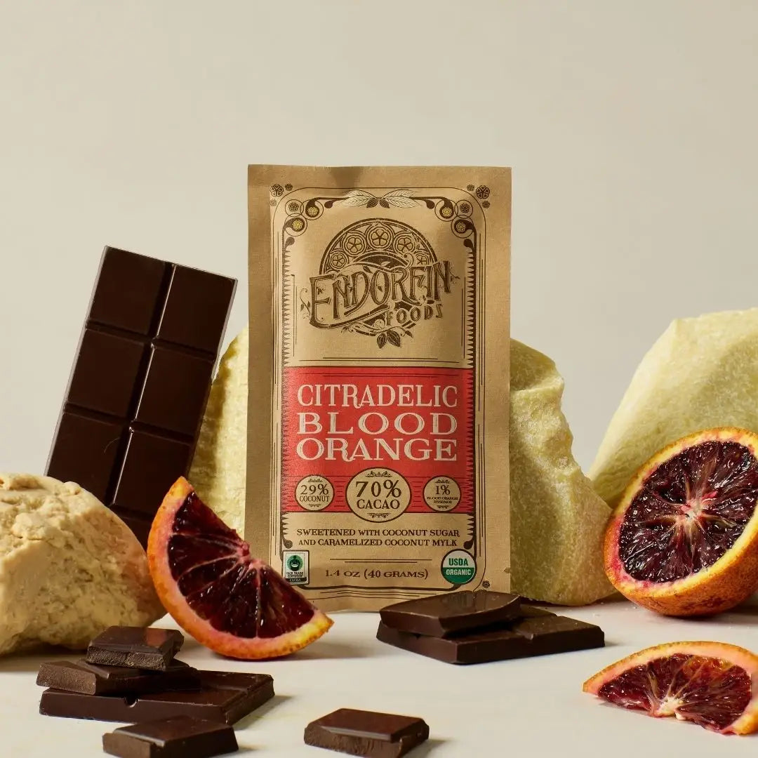 Citradelic Dark Chocolate Bar 70% Cacao