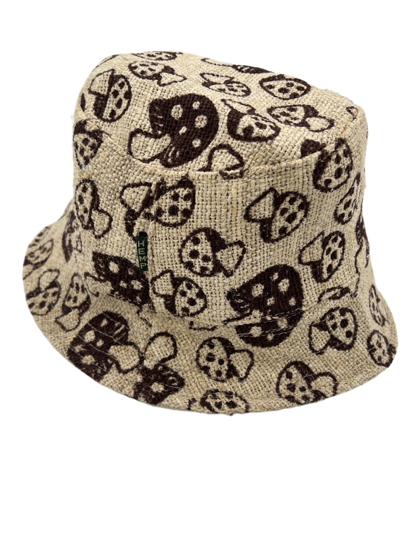 Hemp Mushroom Bucket Hat