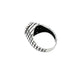 Silver Zultanite Oval Etched Ring