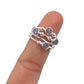 Beaded Tanzanite Ring