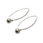 Sterling Silver Hook Ball Earrings
