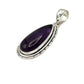 Sterling Silver Teardrop Amethyst Pendants